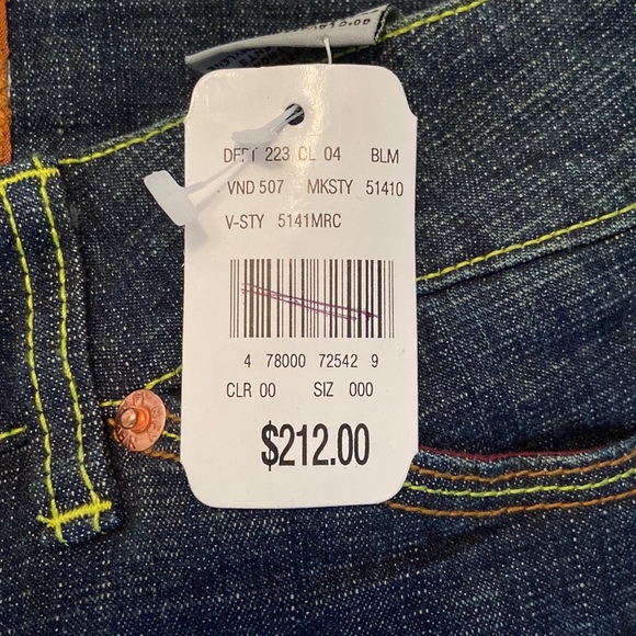 Notify Anemone Straight Leg, Mid Rise, Made in Italy, 28x35, NWT, $212 MSRP - Picture 13 of 14